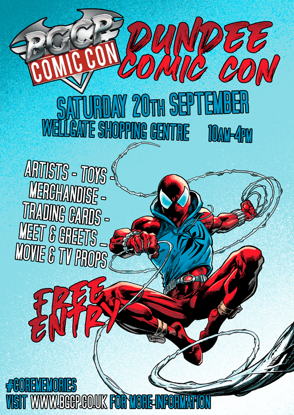 Dundee Comic Con is back Dundee 25 Poster 594x840